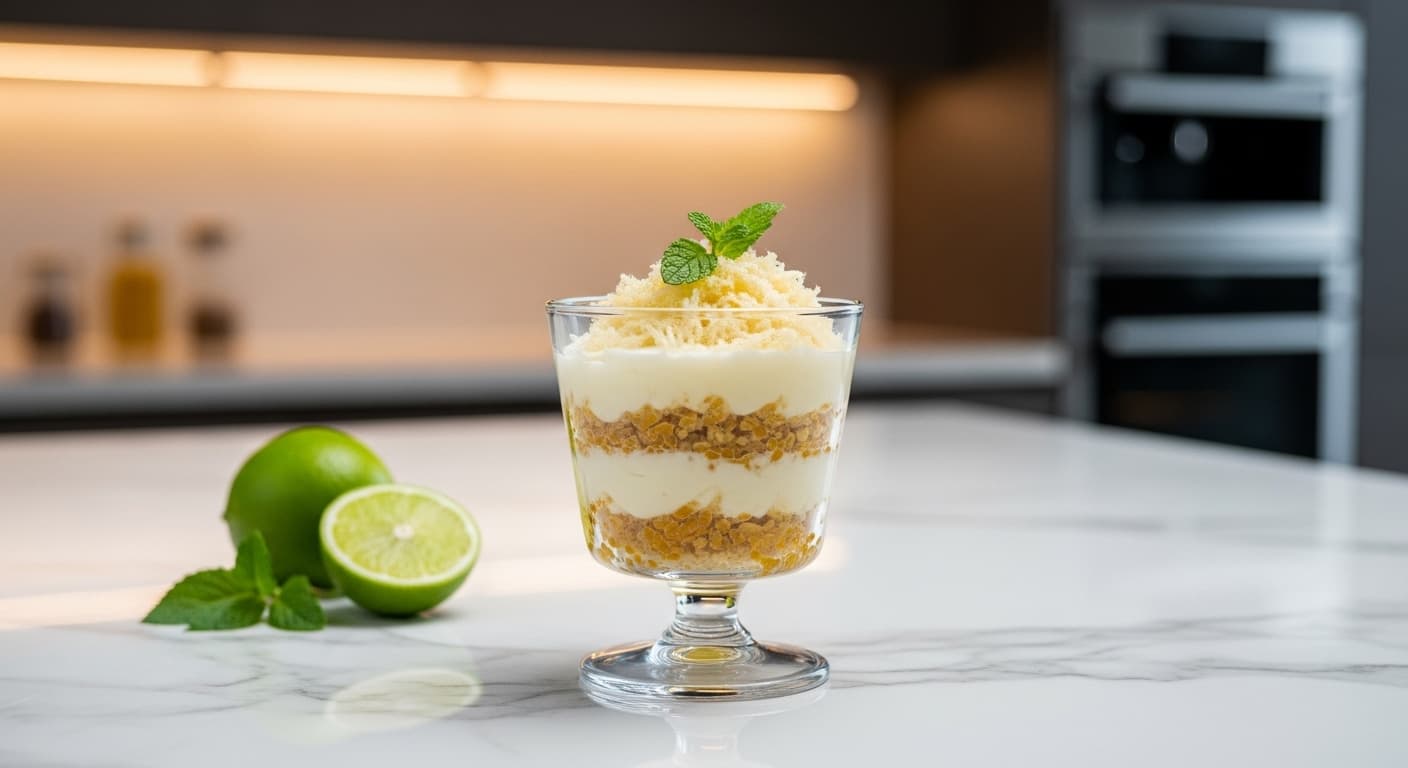 Mousse de limón sin horno (4 ingredientes)